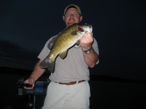 Scott with a nice Table Rock smallmouth